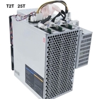 T2 Turbo 25TH/S de Machine Innosilicon del minero de 2050W BTC con la fuente de alimentación