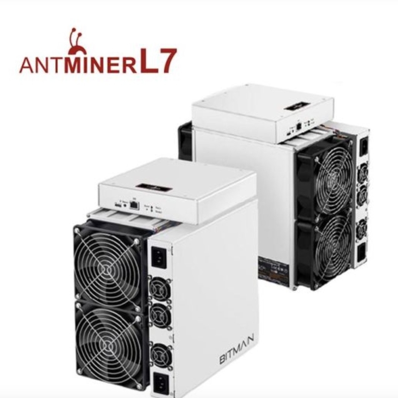 El artefacto Antminer L7-9500m de la explotación minera de Litecoin es el rey Of Cost Performance